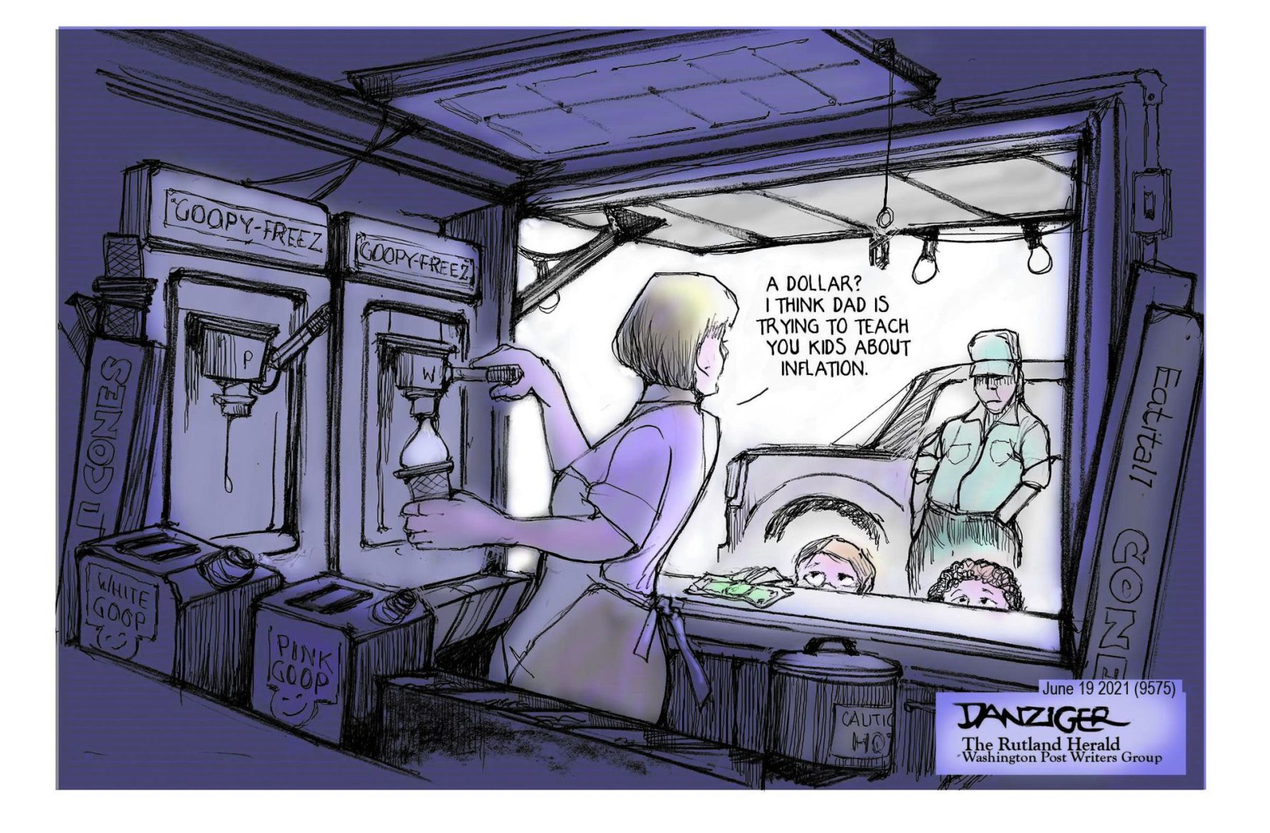 Jeff Danziger cartoon